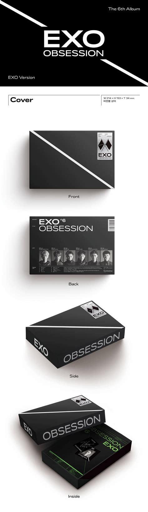 EXO - 'Obsession' Album Details : r/exo