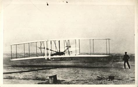 Wright Bros. Airplane Aircraft Postcard