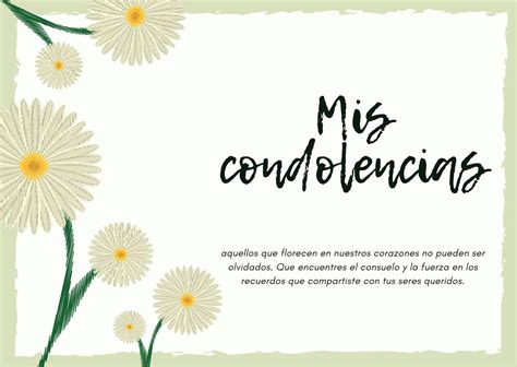 Plantillas de tarjetas de condolencias gratis para editar | Canva