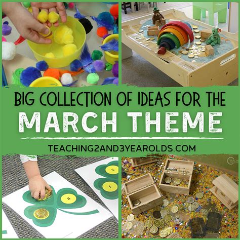 Ideas for Toddler and Preschool March Themes