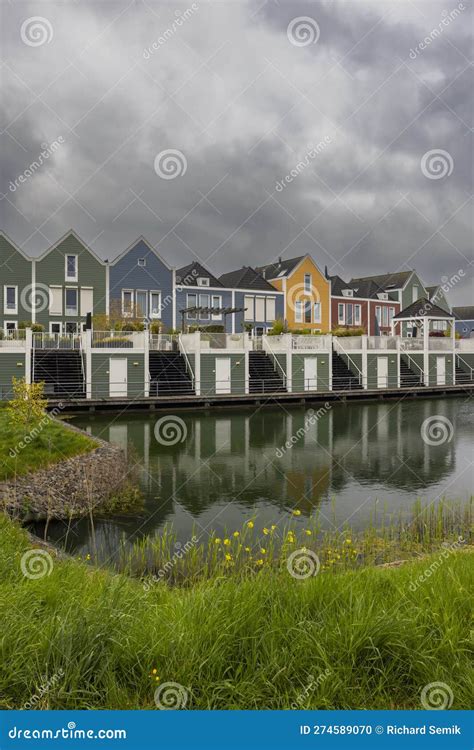 Modern Residential Architecture in Houten, the Netherlands Stock Photo ...