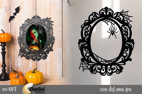 Vintage Halloween Frames SVG Graphic by Digital Idea · Creative Fabrica