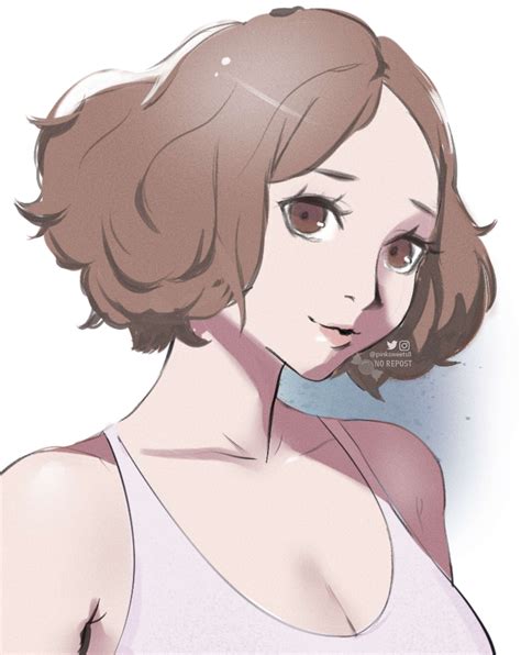 my fanart of Haru Okumura from persona 5 :) : r/PERSoNA