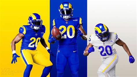 Rams unveil new uniforms with classic colors, modern twists