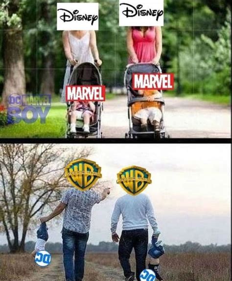 Marvel memes - Disney vs warner - Wattpad