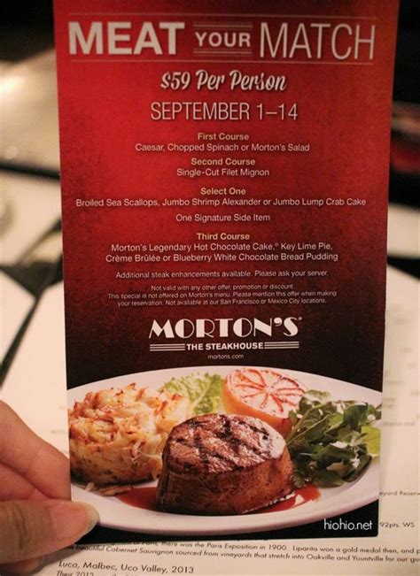 Morton's Steakhouse Honolulu.