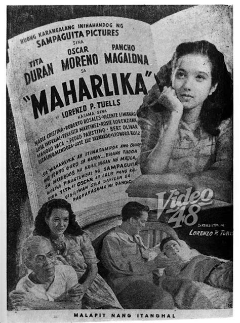 Video 48: POST-WAR TAGALOG MOVIES # 166: TITA DURAN, OSCAR MORENO ...