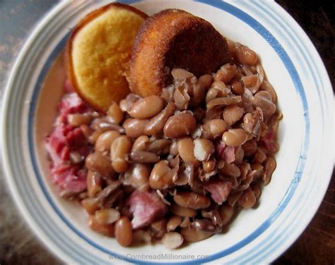 Crock Pot Pinto Beans - Cornbread Millionaire