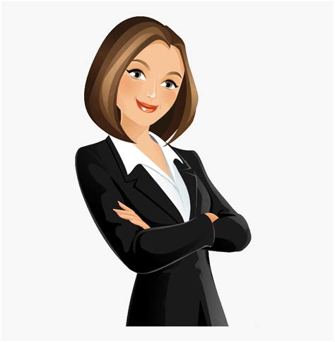 Woman Clipart Images Png - Cartoon Business Woman, Transparent Png ...