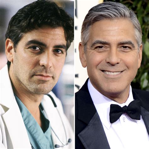 George Clooney Then And Now