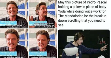 22 Posts Appreciating Pedro Pascal, Our Favorite Mandalorian