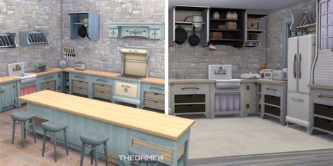 The Sims 4: Everything In The Country Kitchen Kit
