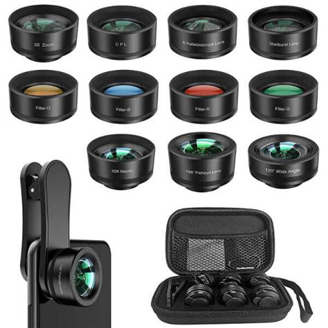 8 Best Phone Camera Lens Kits for iPhone & Samsung. - MashTips