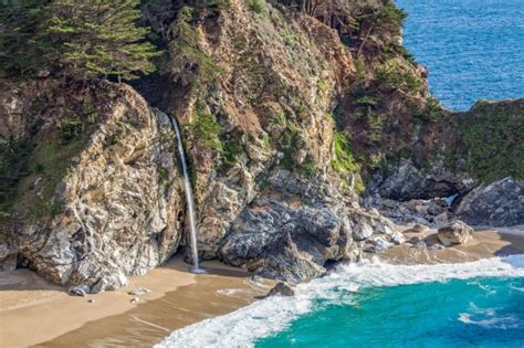 Julia Pfeiffer Burns State Park, Big Sur, CA - California Beaches