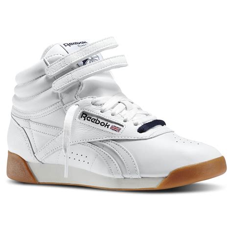 Reebok Freestyle Hi Fitness - White | Reebok US | Reebok freestyle, 80s ...