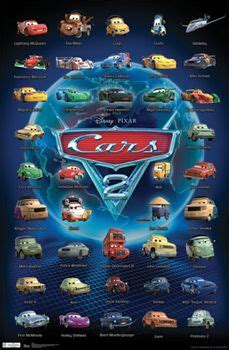 Disney-Pixar CARS 2 All 40 Characters Poster - available at www.sportsposterwarehouse.com ...