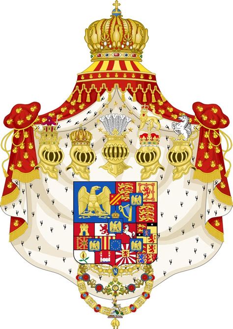 This is the coat of arms for the House of Bonaparte. Whenever Napoleon conquered a country he ...