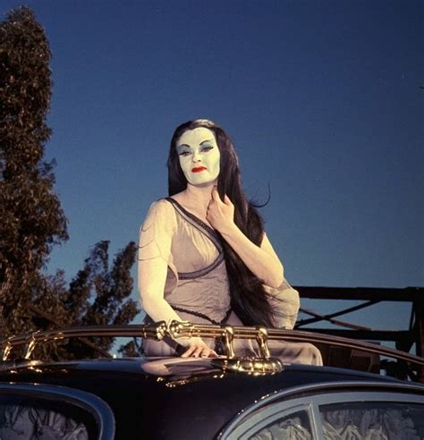 Amazing Color Photos of Yvonne De Carlo as Lily Munster in the Hit Sitcom "The Munsters ...