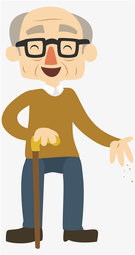 Old Man Cartoon Png - Happy Old Man Cartoon PNG Image | Transparent PNG ...