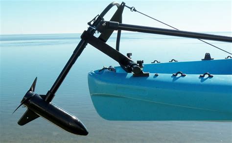 Transom Mount Kayak Motors | Kayak Motor - Island Hopper Outboards - Kayak Trolling Motors for ...