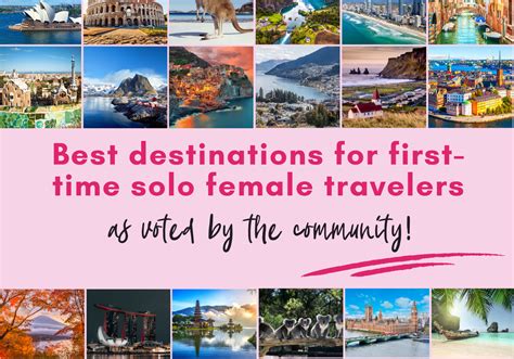 Best countries for women to go on their first solo trip - Solo Female Travelers