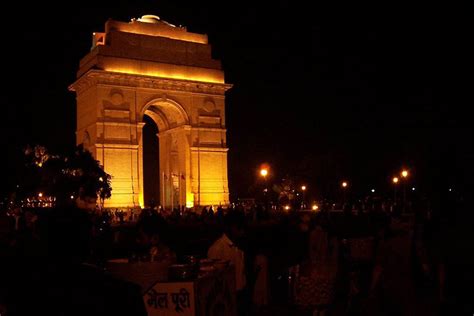 India Gate at Night (New Delhi) | My Travelogue - Indian Travel Blogger ...