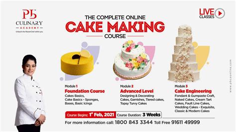 A Complete Online Cake Making Course pbcaonline