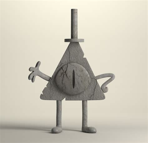 Bill Cipher statue! by PerdAbsurd on DeviantArt