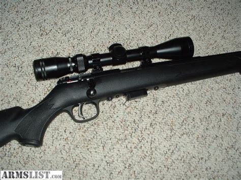 ARMSLIST - For Sale: Savage 17 HMR blued with bull barrel, syn stock, 93R17