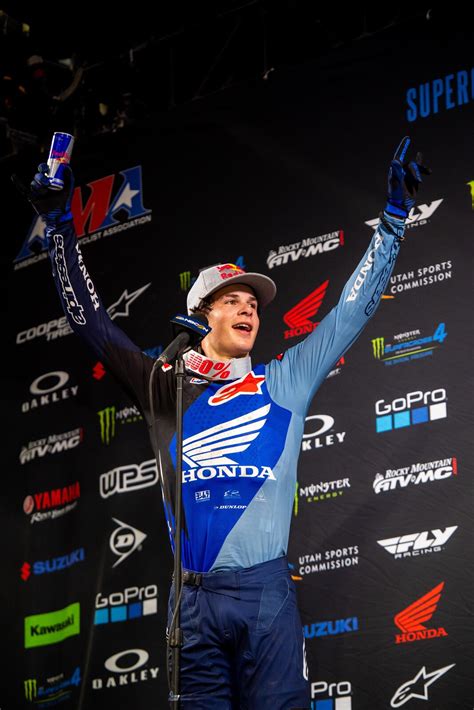 Jett Lawrence on his First Career Supercross Win - Racer X