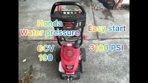 Honda 190 Pressure Washer Parts