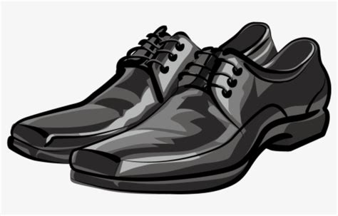 Download Men Shoes Clipart Blank - Dress Shoes Clipart Black And White ...