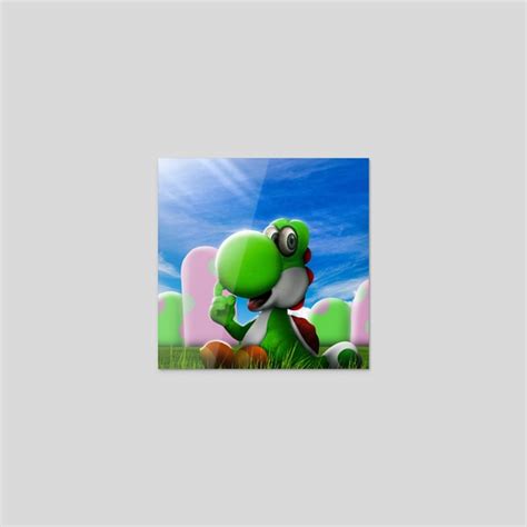 Yoshi Poster, an art print by Mason Flammia - INPRNT