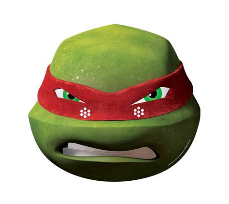 Raphael Single Teenage Mutant Ninja Turtle Card Face Mask | Available now at Starstills.com