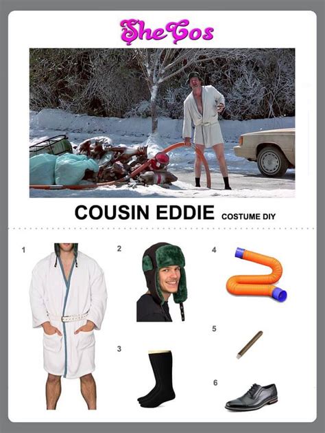 The Ultimate Guide To Cousin Eddie Costume | SheCos Blog