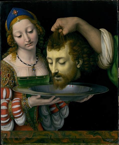 Andrea Solario | Salome with the Head of Saint John the Baptist, 1507-9 ...