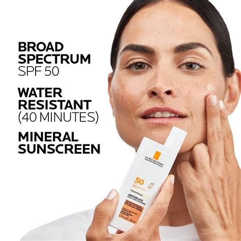 La Roche-Posay Anthelios Tinted Sunscreen SPF 50 - Mineral Face ...