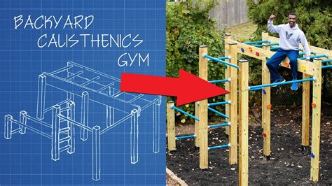 How to Build a Backyard Calisthenics Gym | Ninja Warrior Course - YouTube