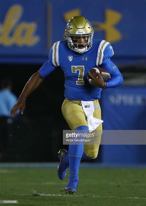 News Photo : Quarterback Dorian Thompson-Robinson of the UCLA ...