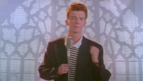 Pour une fois, allez de vous-même sur la chaîne YouTube de Rick Astley