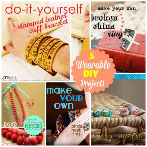 Cool DIY Projects: 5 Do It Yourself Projects You Can Wear