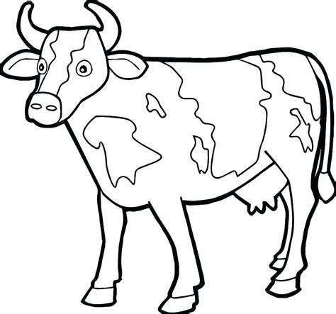 Cow Face Coloring Pages at GetColorings.com | Free printable colorings pages to print and color