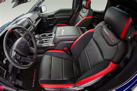 Ford Raptor Red Interior