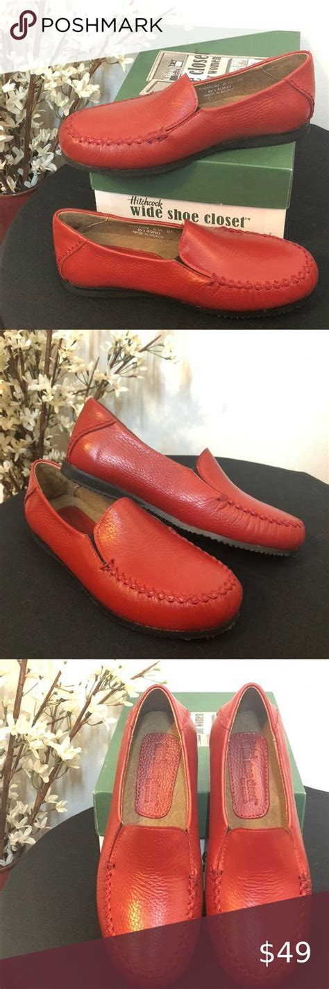 NEW Hitchcock Red Moccasin Loafer Womens Shoes 6.5 in 2020 | Loafer shoes women, Shoes ...