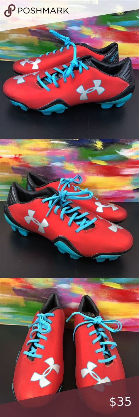 Under Armour Blur Soccer Cleats | Soccer cleats, Black and white football, Under armour shoes