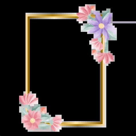 Free clip flower borders free, Download Free clip flower borders free ...