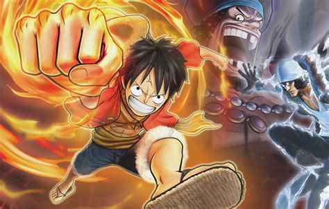 Wallpaper Blackbeard, Aokiji, Luffy, ONE PIECE PIRATE WARRIORS 2 images for desktop, section ...