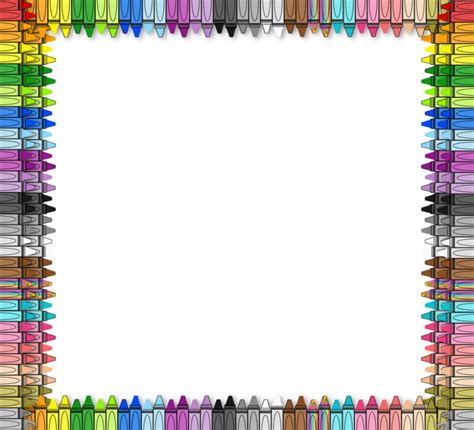 Download High Quality crayons clipart border Transparent PNG Images - Art Prim clip arts 2019