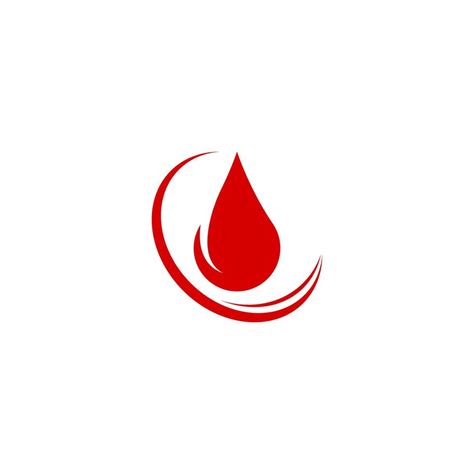 Blood logo icon design vector illustration 6830437 Vector Art at Vecteezy