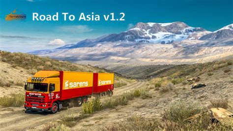 New Road To Asia v1.2 Map Mod | China Iran Pakistan Tajikistan Uzbekistan Kyrgyzstan | ETS2 1.43 ...